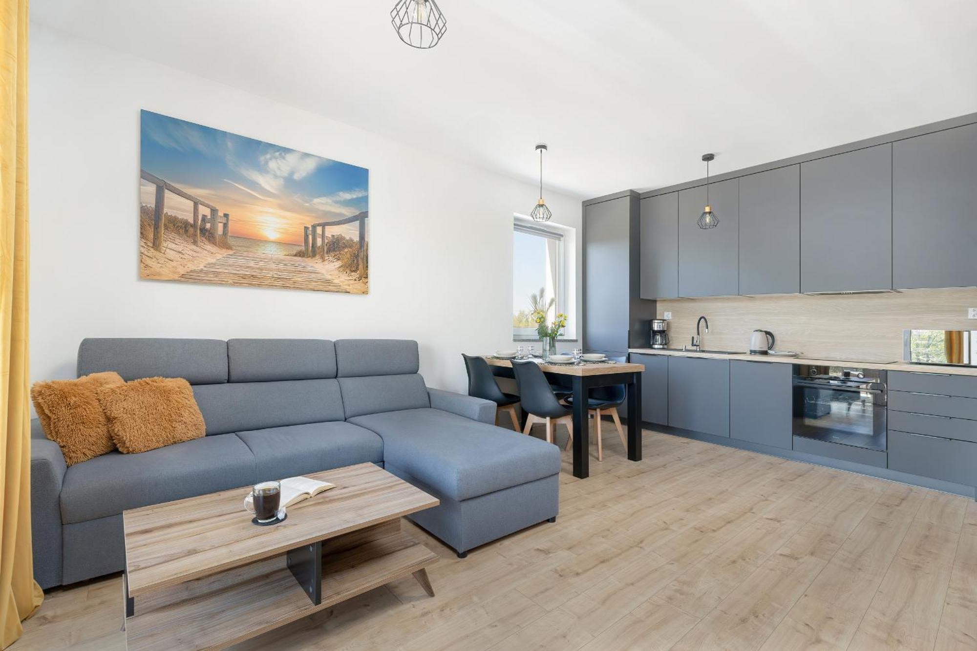 Nadmorski Apartament Z Parkingiem W Ustroniu Morskim By Noclegi Renters Ustronie Morskie Buitenkant foto